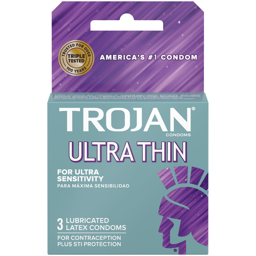 Trojan Ultra Thin Lubricated (3ct)