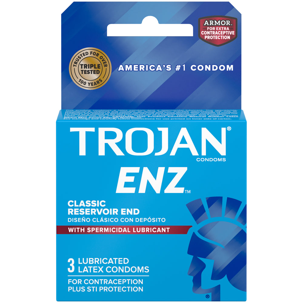 Trojan Enz Spermicidal (3ct)