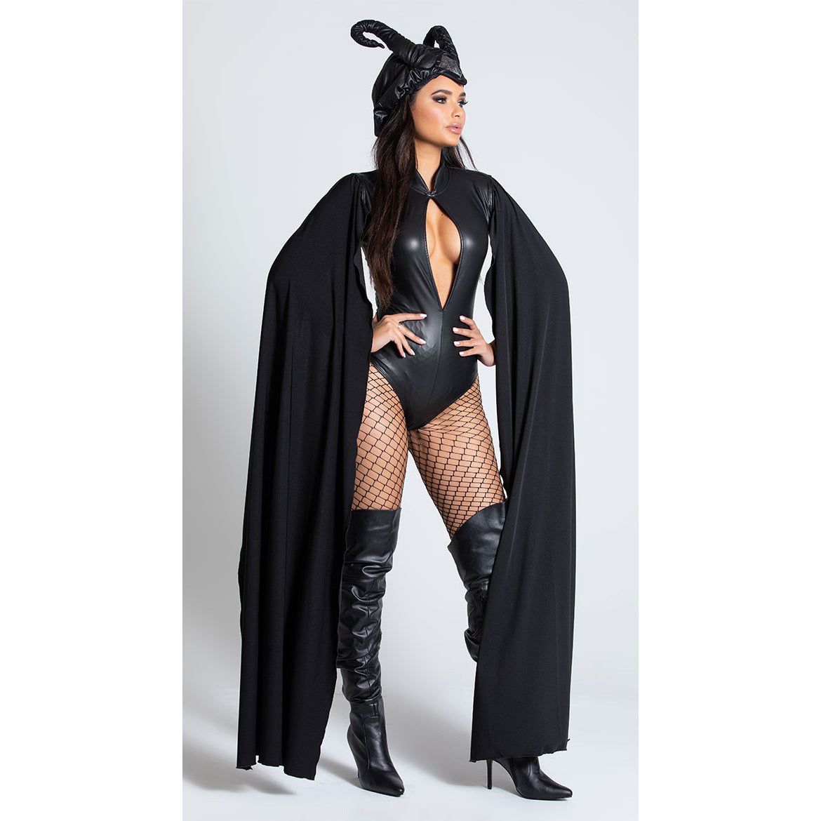 Halloween Witch Vampire Cloak Costume