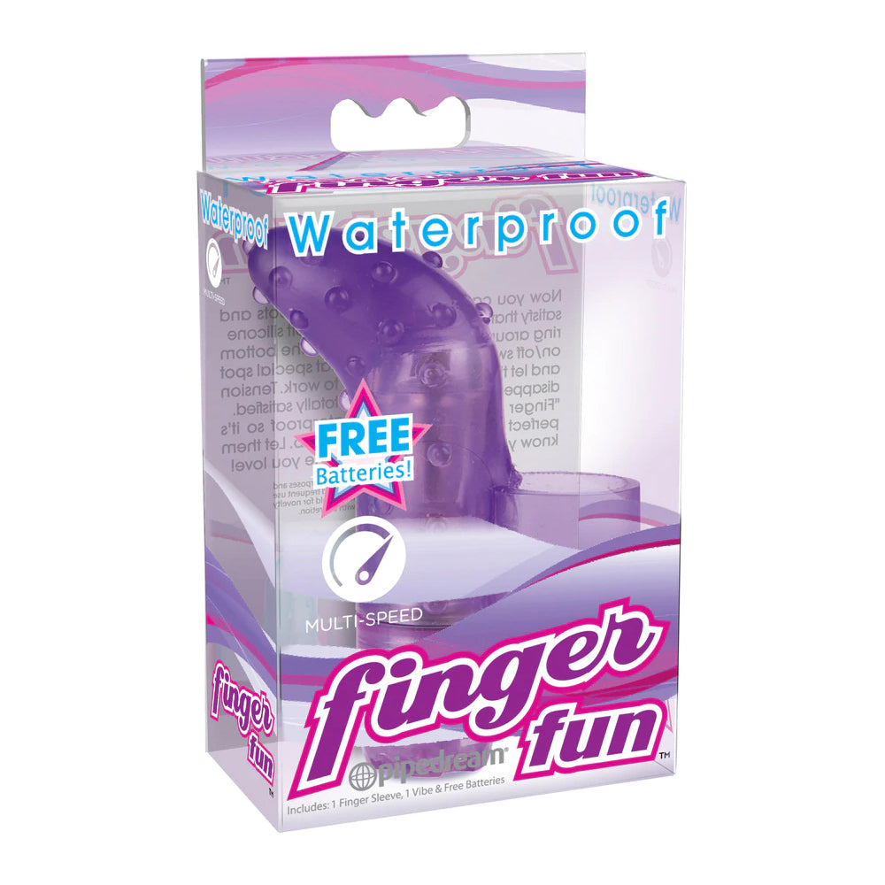 Waterproof Finger Fun Purple