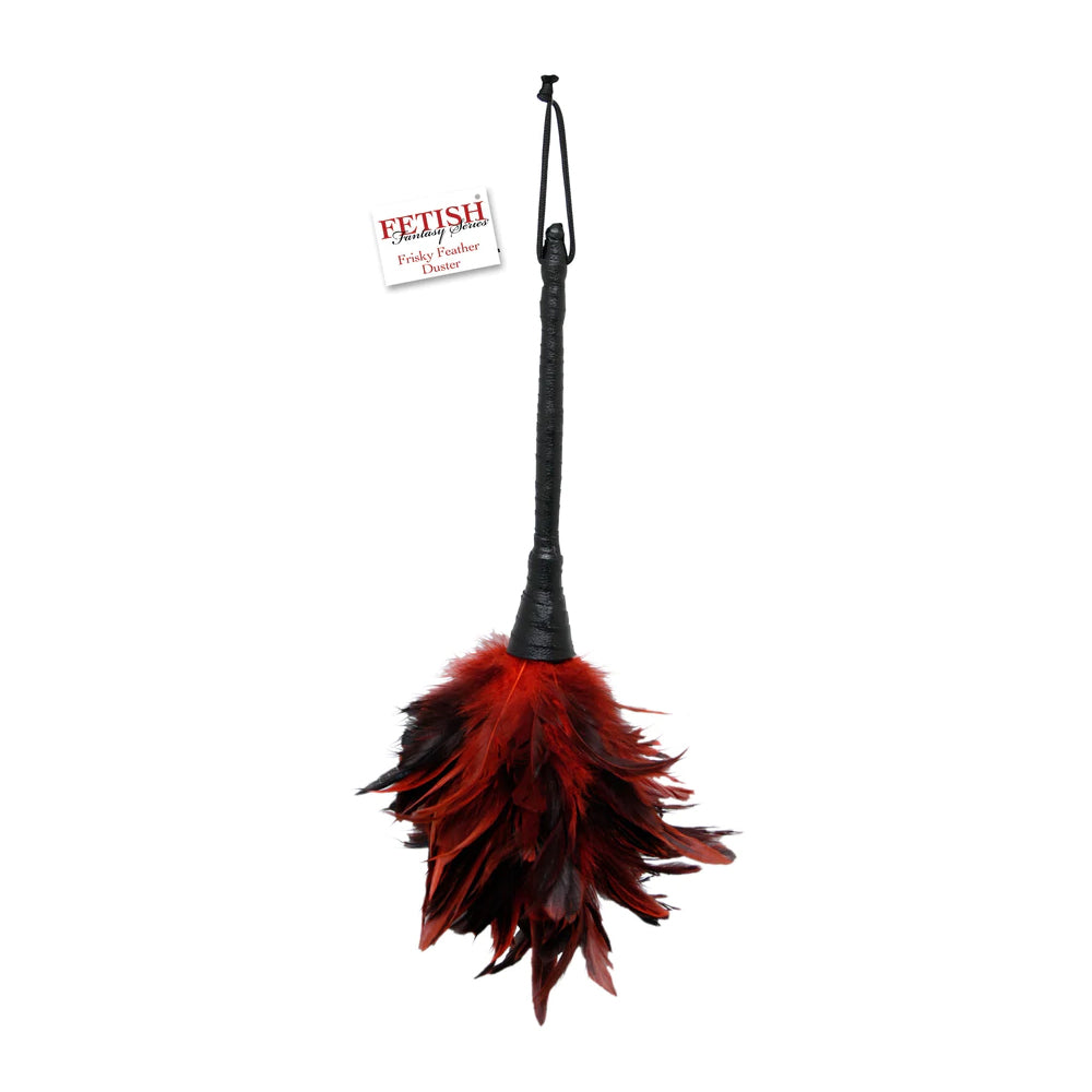 Fetish Fantasy Series Frisky Feather Duster Red