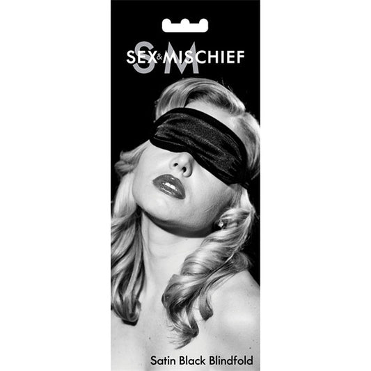 Sex & Mischief Satin Blindfold (Red)