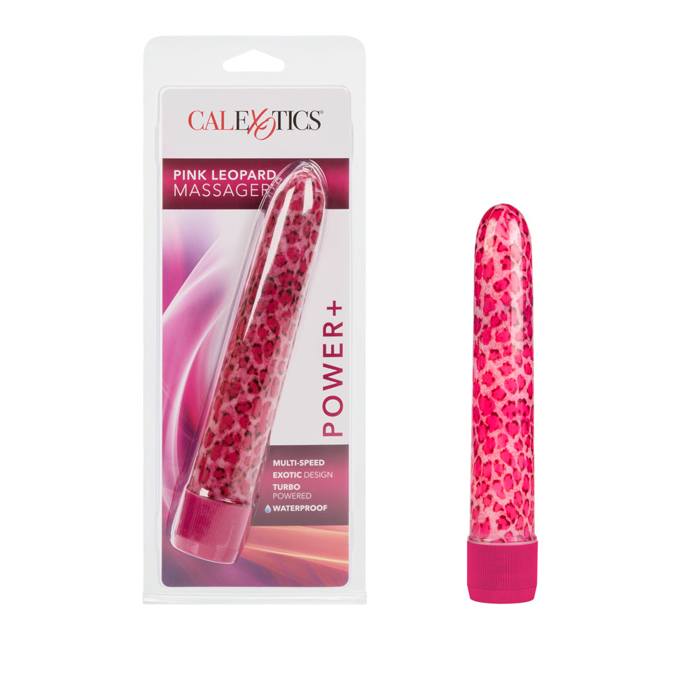 Leopard Massager Pink