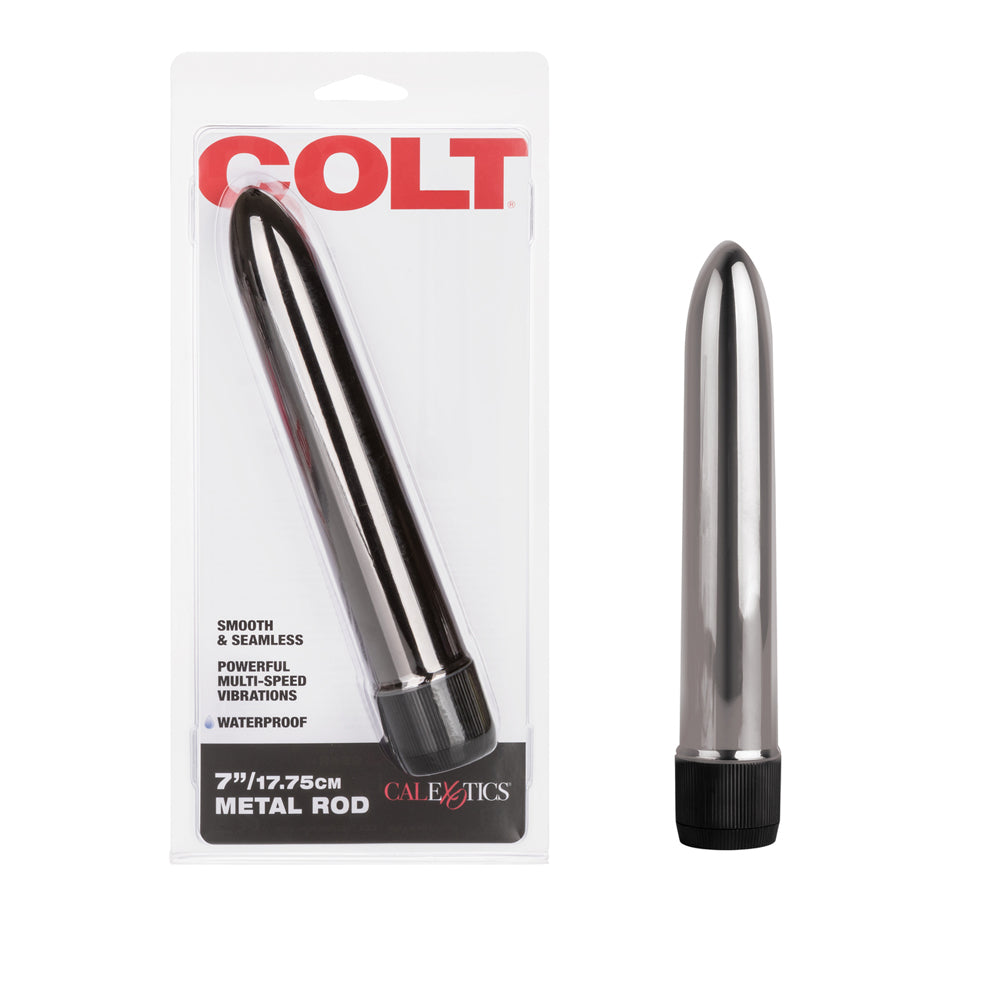 Colt 7" Metal Rod Silver