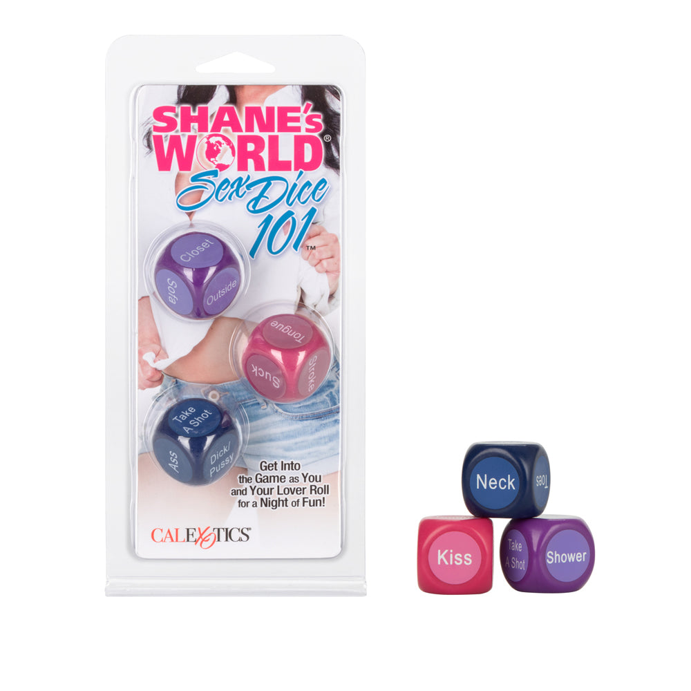 Shane's World Sex Dice 101 Multi-Colored