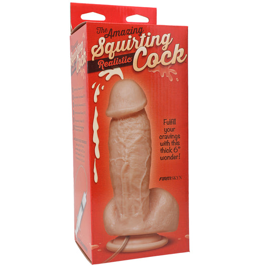 The Amazing Squirting Realistic Cock Vanilla