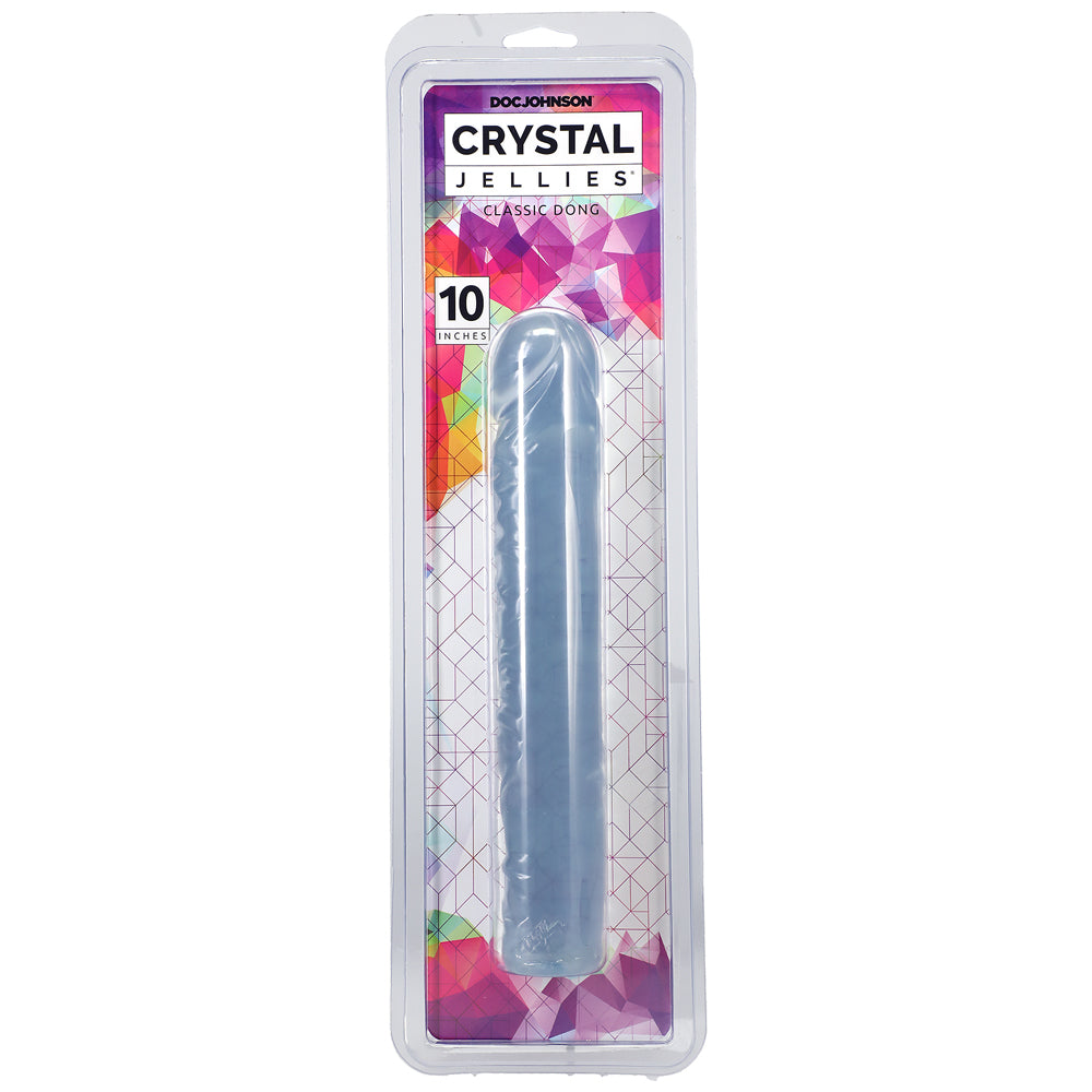 Crystal Jellies - 10" Classic Dong Clear