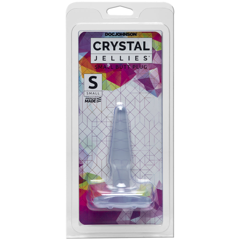 Crystal Jellies - Small Butt Plug Clear