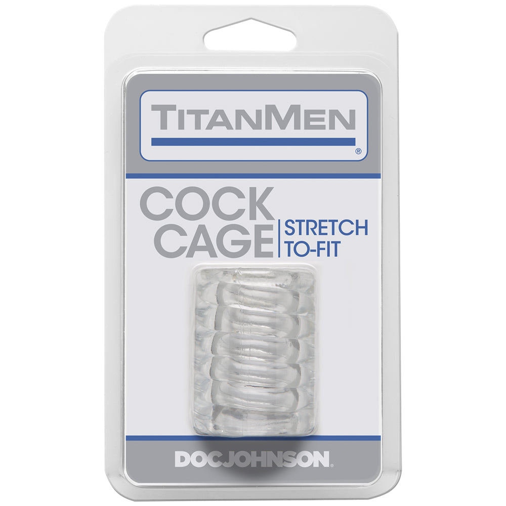 Titanmen - Cock Cage Clear