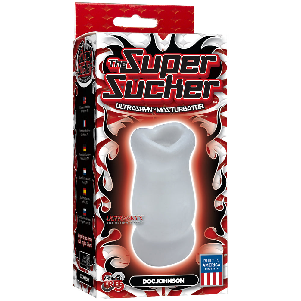 The Super Sucker - ULTRASKYN Masturbator - Clear