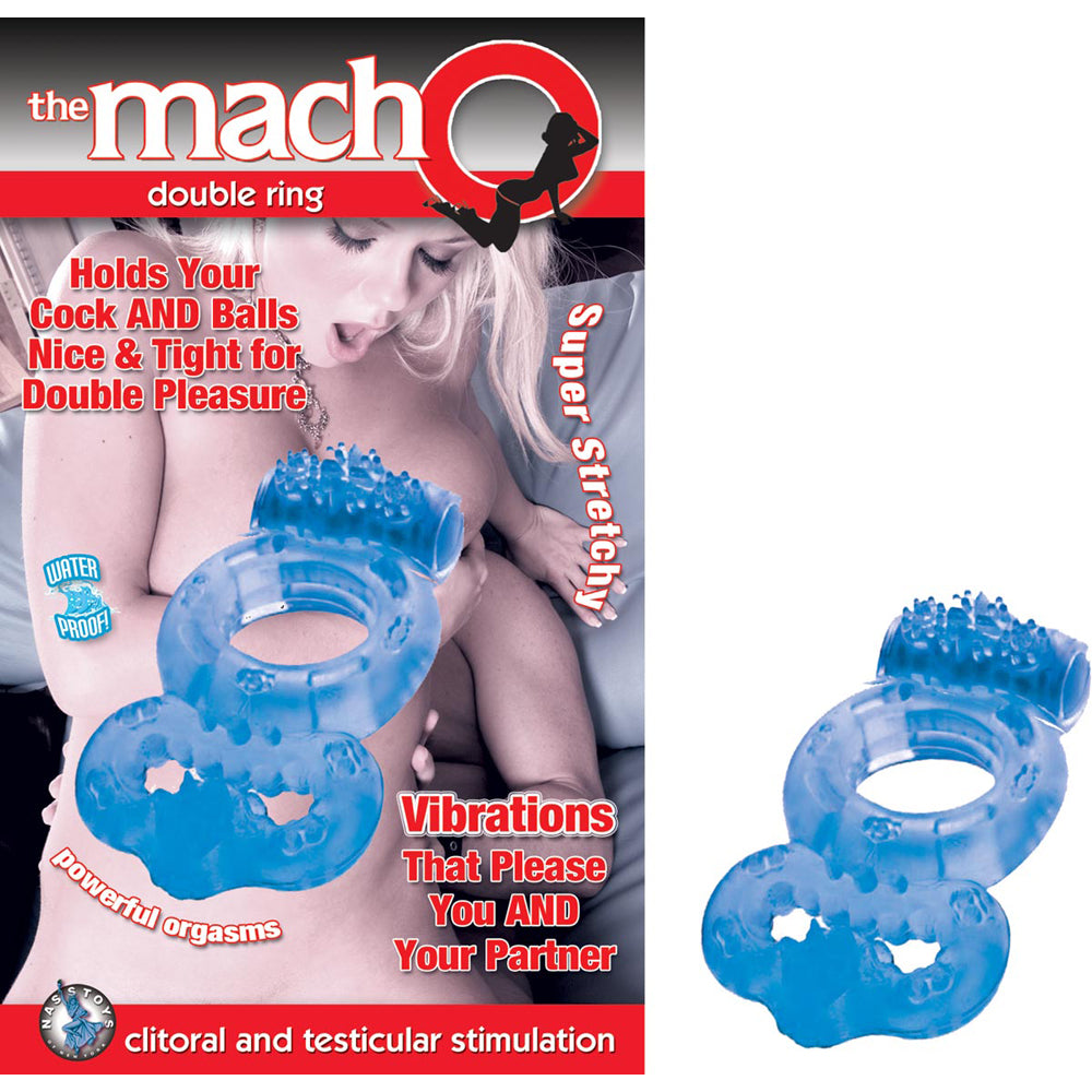 The Macho Double Ring Blue