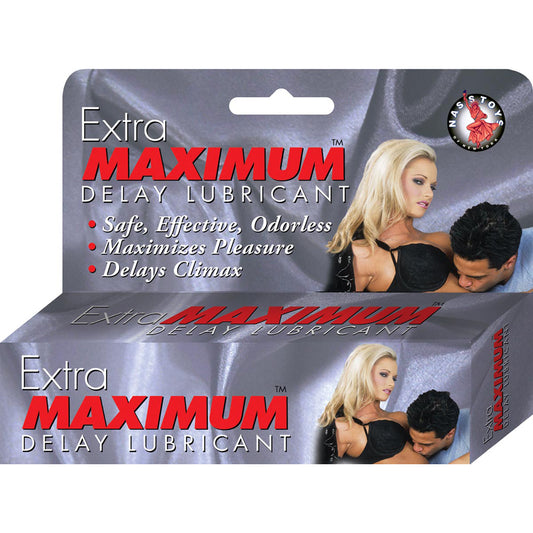 Extra Maximum Delay Lube .5 oz.