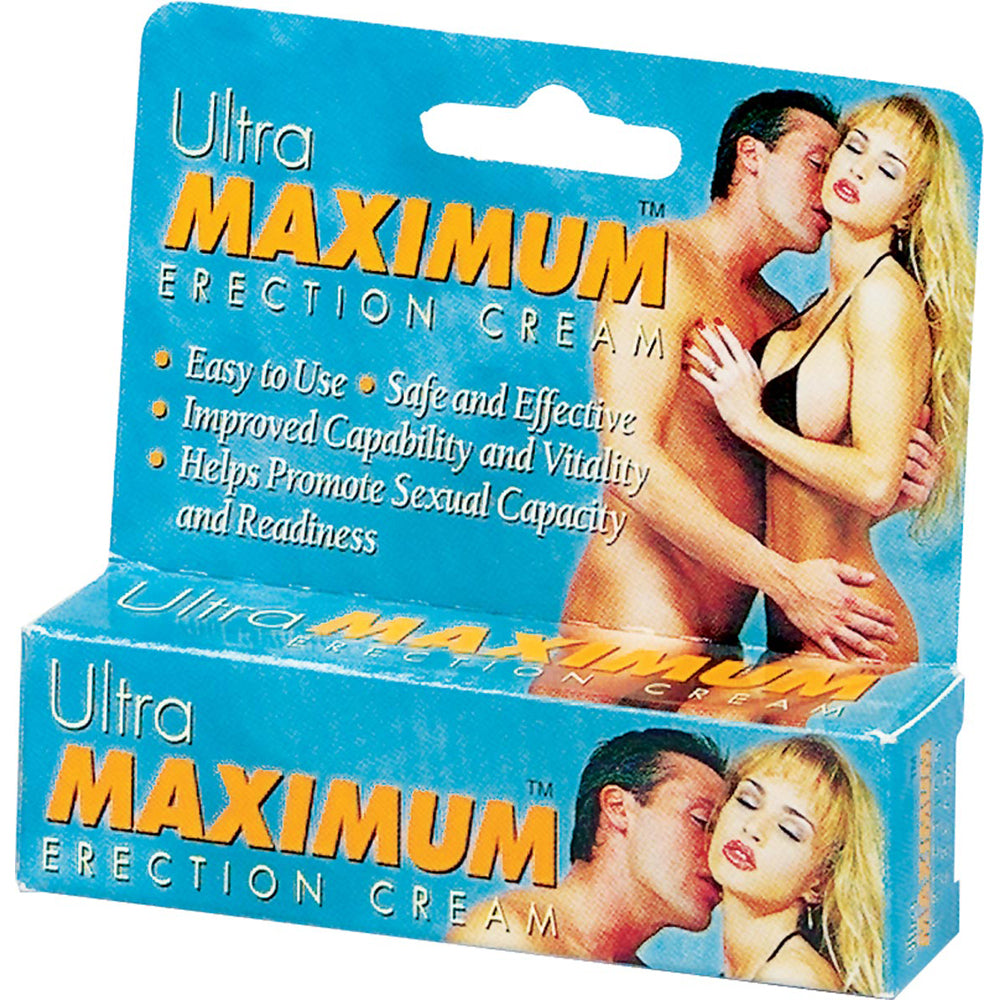 Ultra Maximum Erection Cream .5 oz.