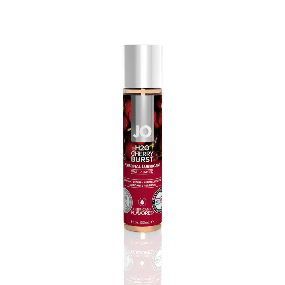 JO H2O Flavored Lubricant Cherry Burst 1 oz.