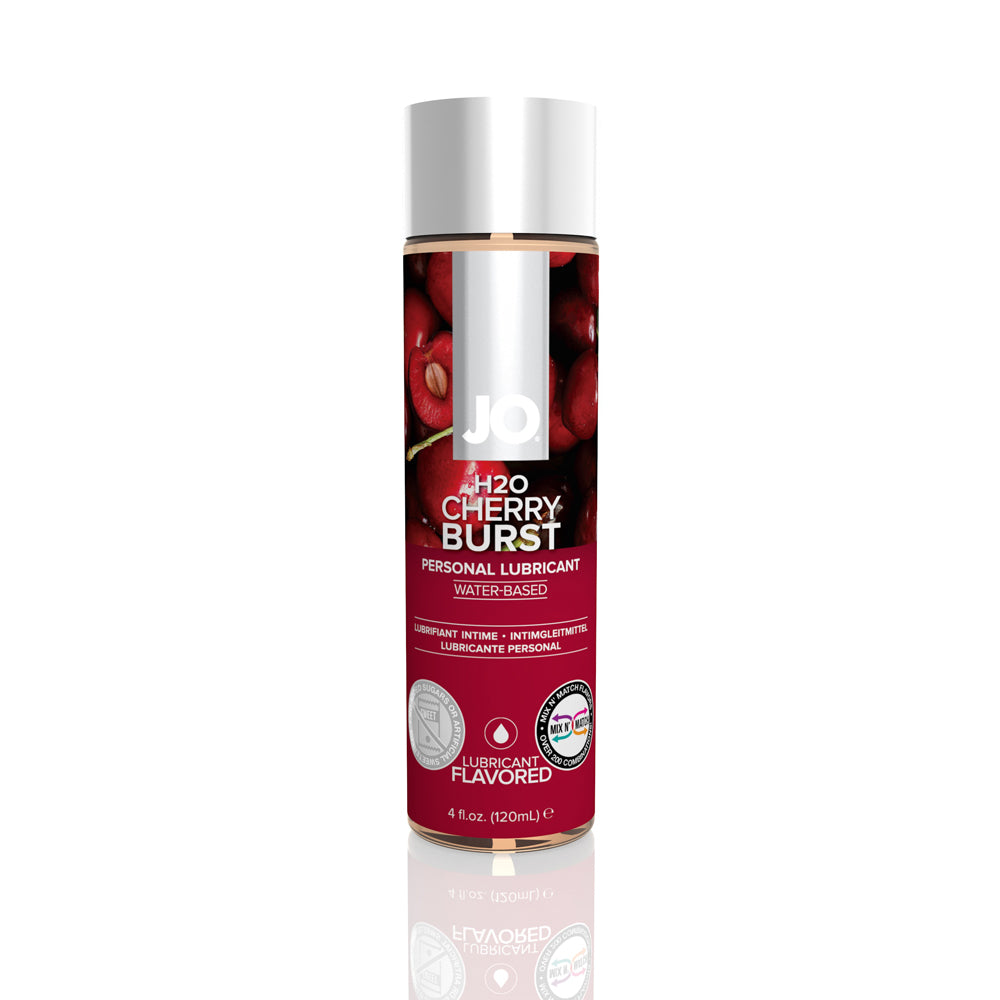 JO H2O Flavored Lubricant Cherry Burst 4 oz.