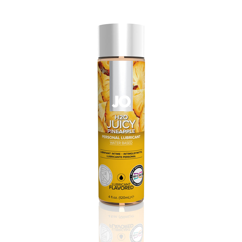 JO H2O Flavored Lubricant Juicy Pineapple 4 oz.