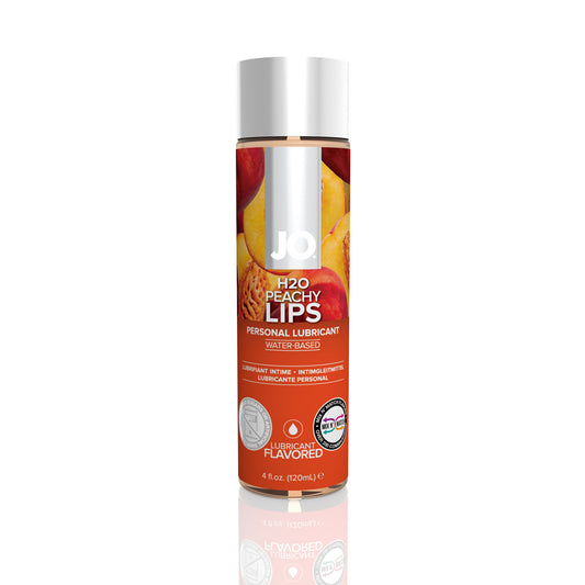 JO H2O Flavored Lubricant Peachy Lips 4 oz.