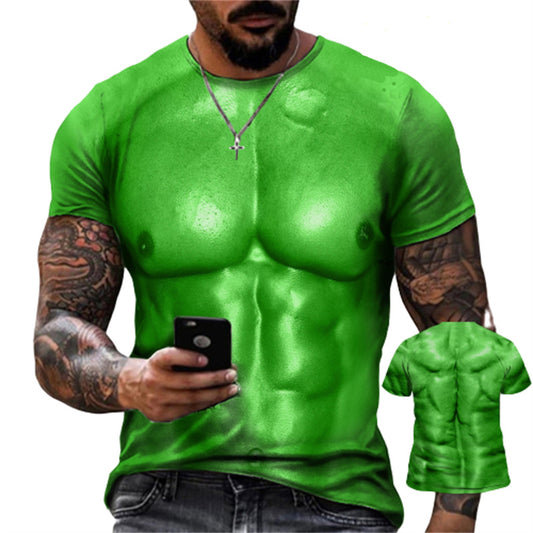 Muscular Print T-Shirt