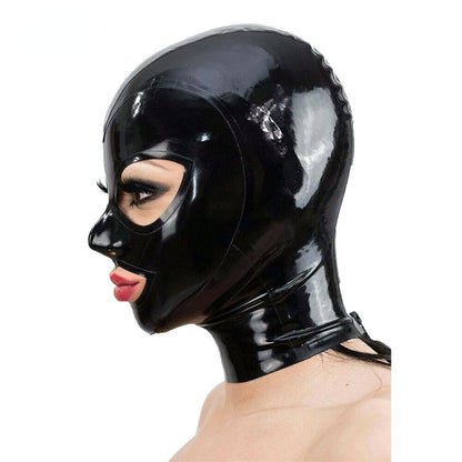 Latex Bondage Mask