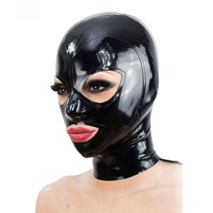 Latex Bondage Mask