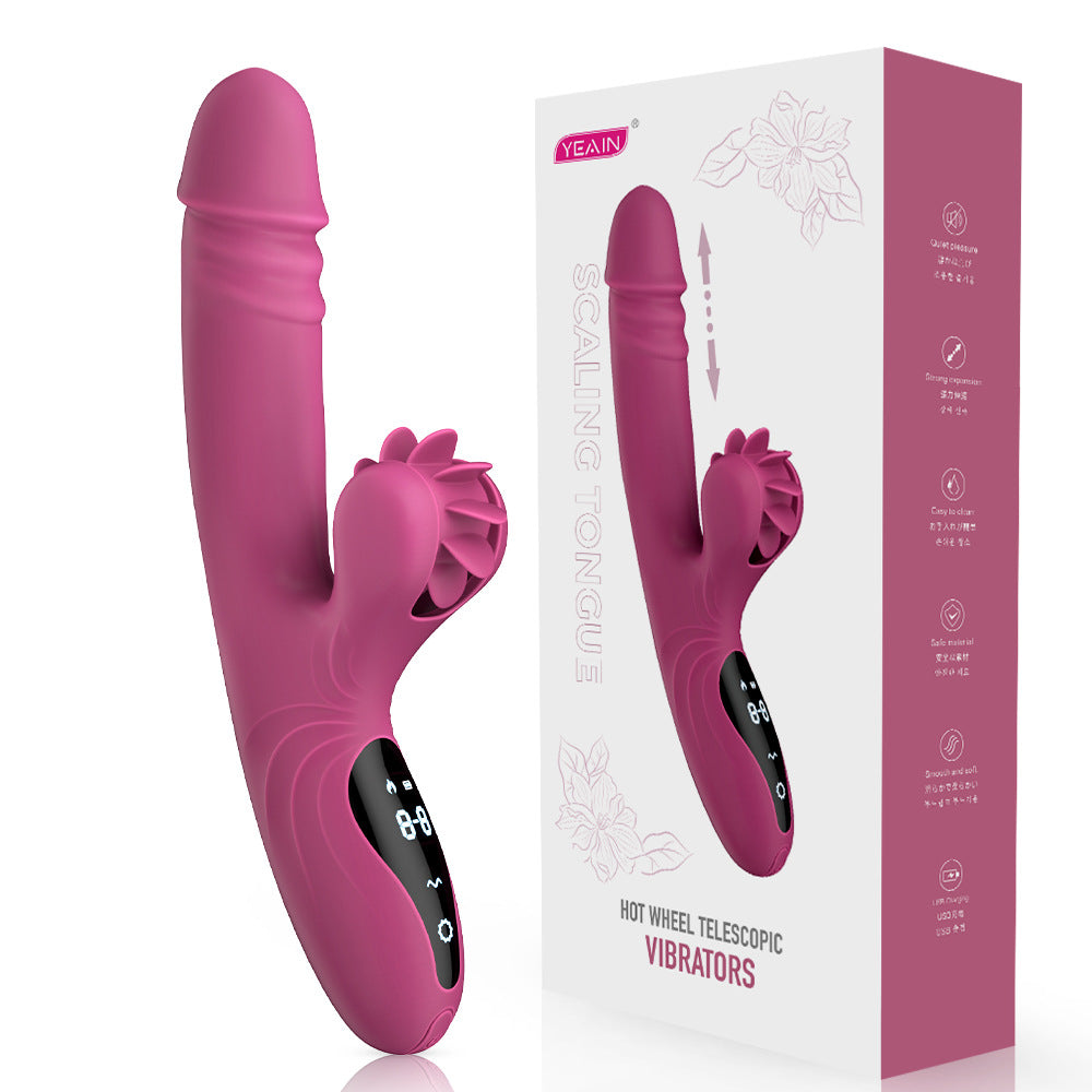 Retractable Heating Vibrator